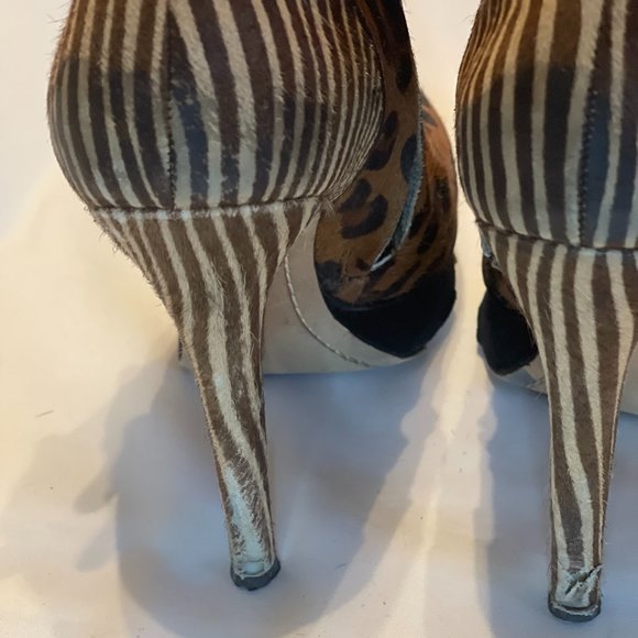 Super Sexy Sam Edelman leopard print booties - Picture 4 of 7